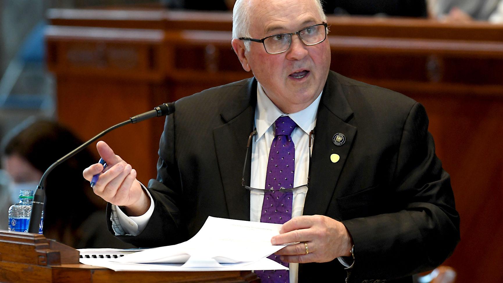 Senator's comments about being shown child porn as part of a bill discussion stir controversy